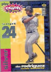 1995 Collector's Choice Crash the Game #CG17C Alex Rodriguez 9/24