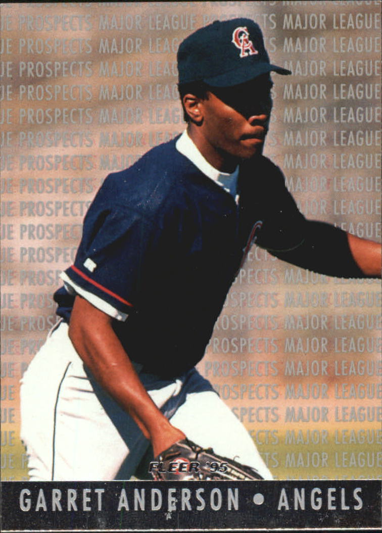 1995 Fleer Major League Prospects #1 Garret Anderson