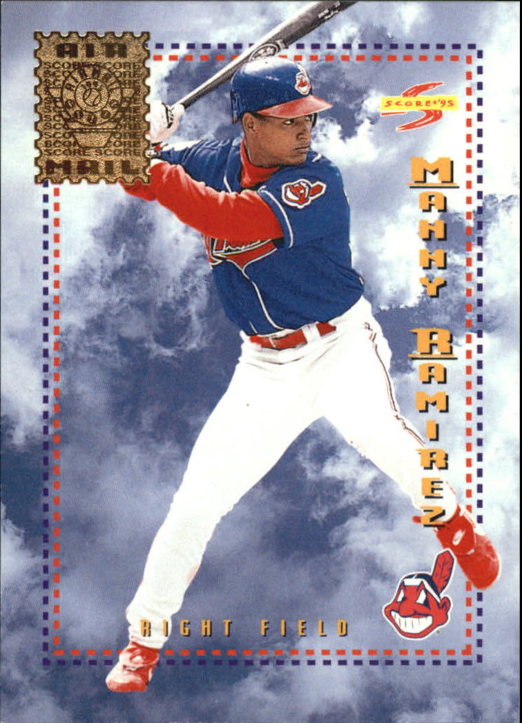 1995 Score Airmail #AM15 Manny Ramirez