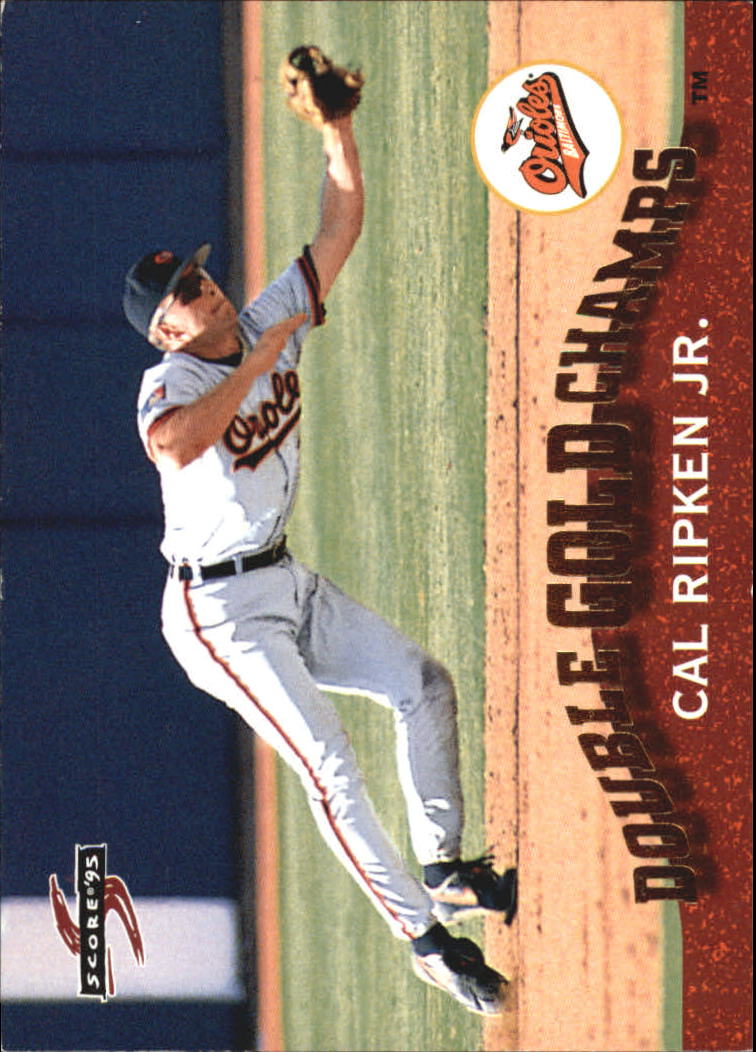 1995 Score Double Gold Champs #GC12 Cal Ripken