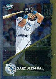 1995 Score Hall of Gold #HG61 Gary Sheffield
