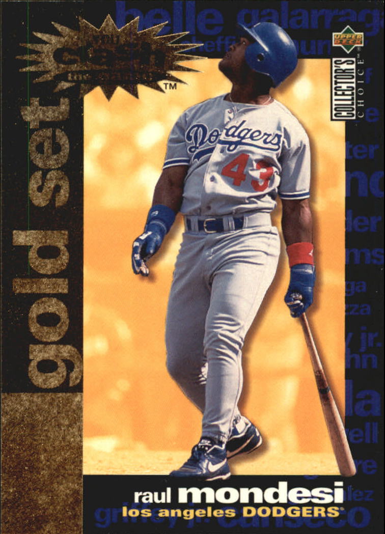 1995 Collector's Choice Crash the Game Gold Exchange #14 Raul Mondesi