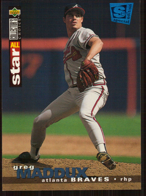 1995 Collector's Choice SE #60 Greg Maddux