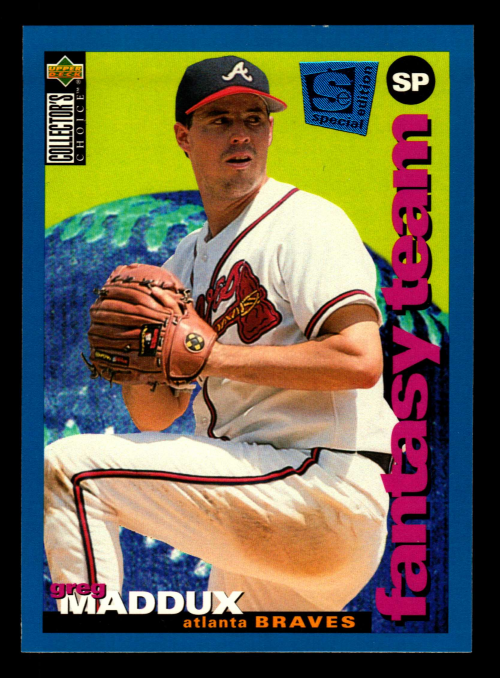 1995 Collector's Choice SE #249 Greg Maddux FT