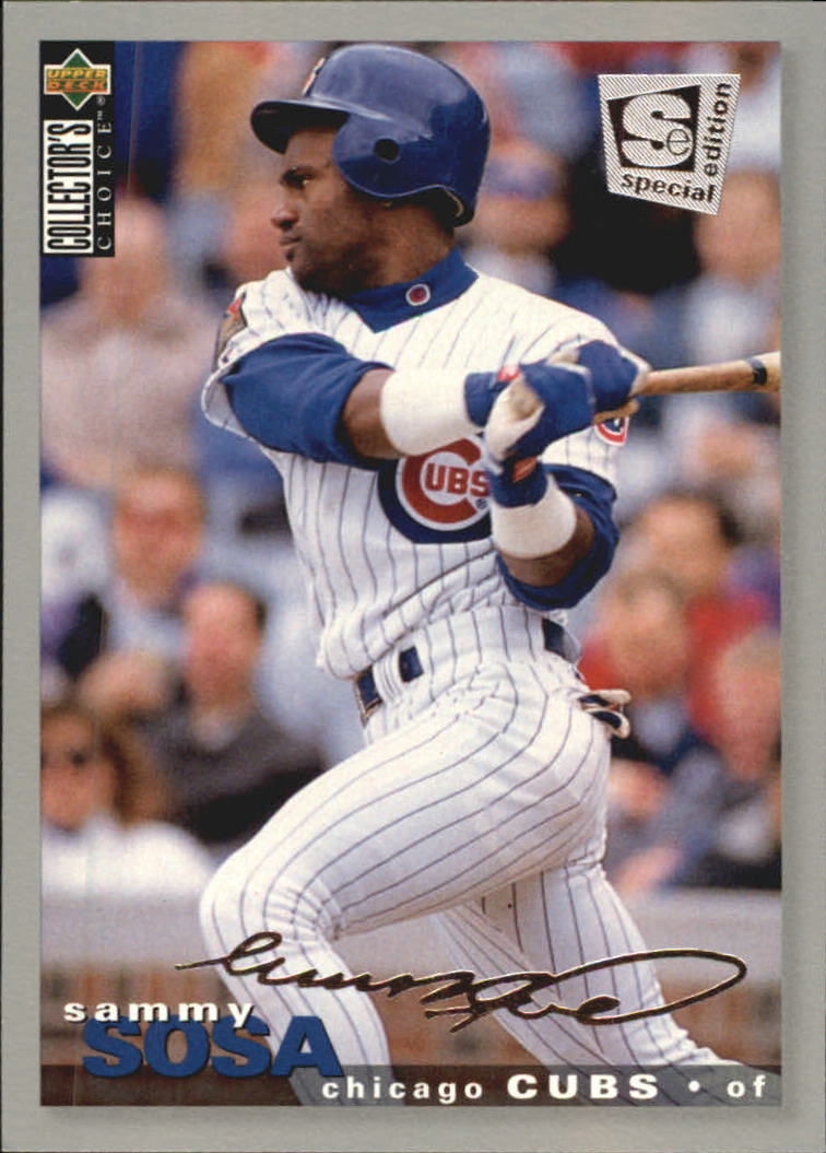 1995 Collector's Choice SE Silver Signature #85 Sammy Sosa