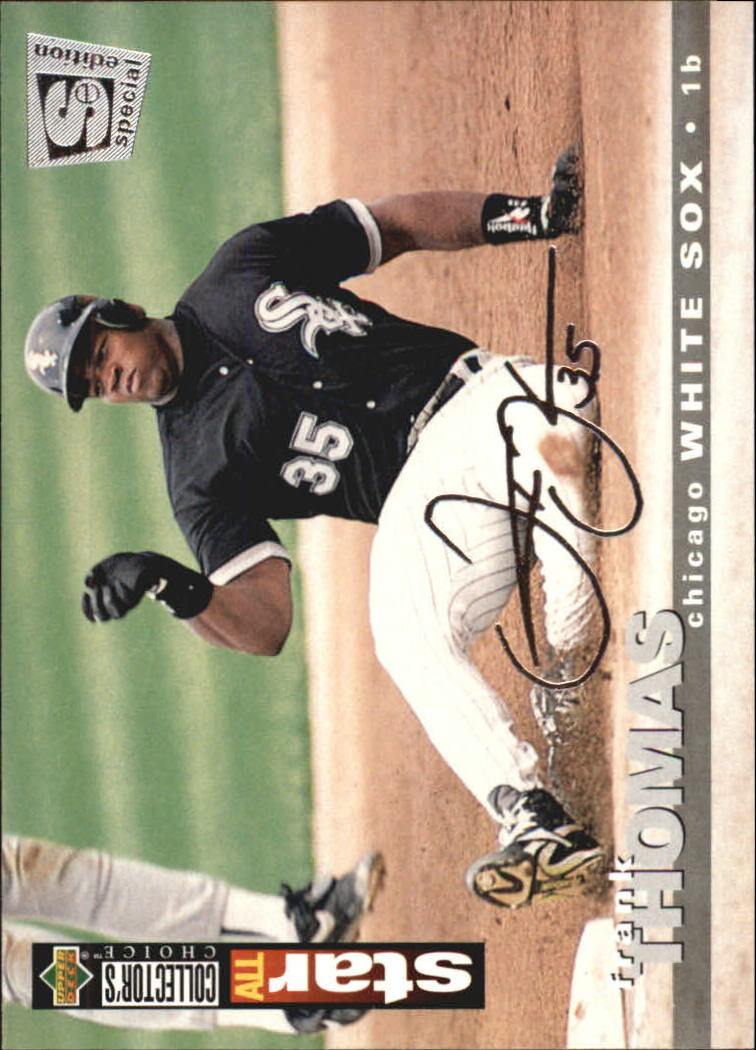1995 Collector's Choice SE Silver Signature #235 Frank Thomas