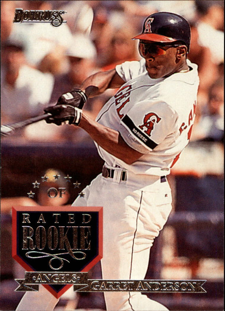 1995 Donruss #281 Garret Anderson