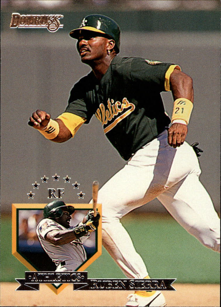1995 Donruss #406 Ruben Sierra