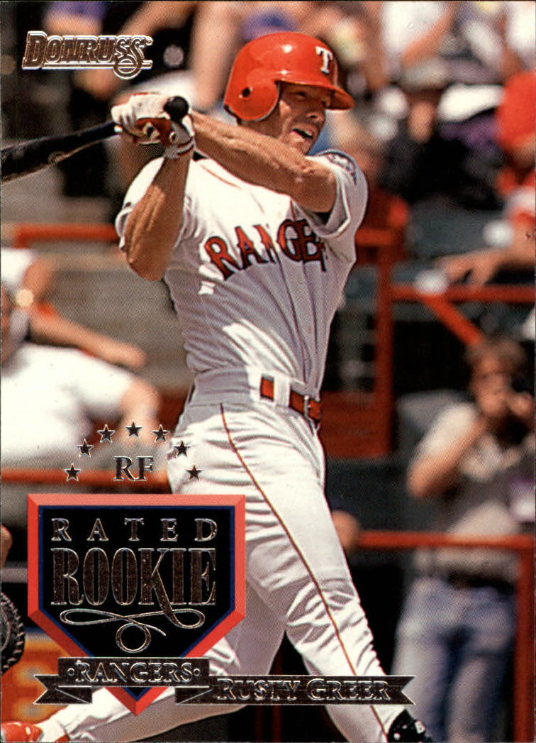1995 Donruss #513 Rusty Greer