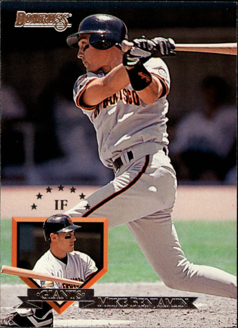 1995 Donruss #546 Mike Benjamin