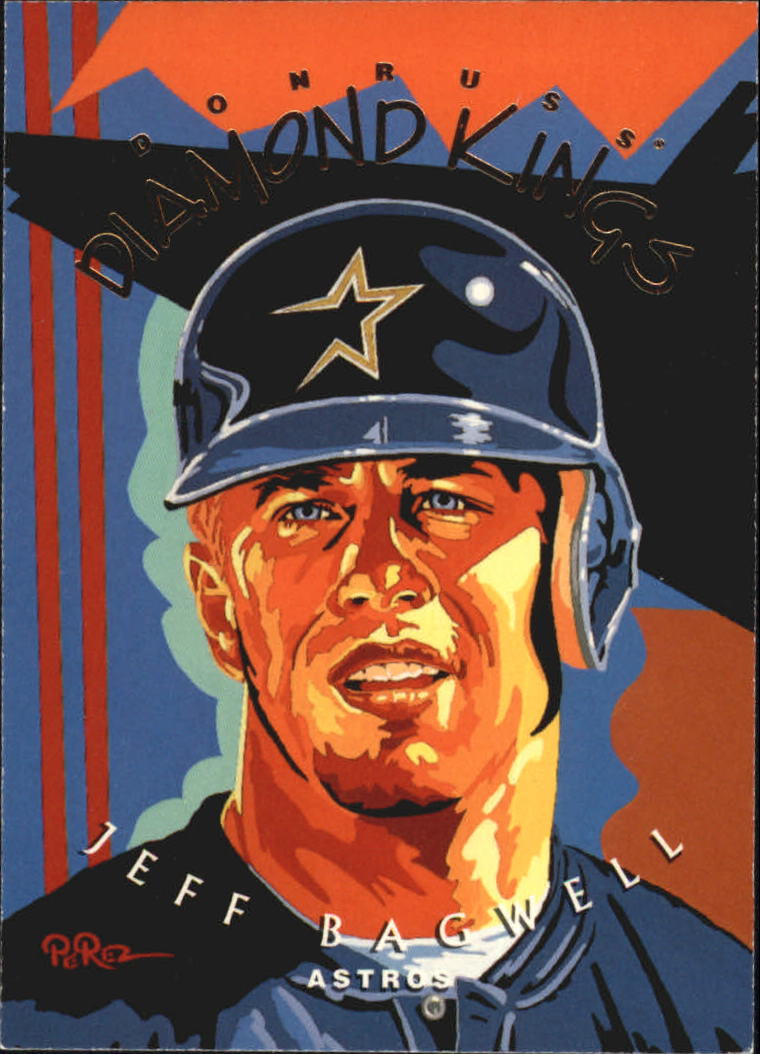 1995 Donruss Diamond Kings #DK2 Jeff Bagwell