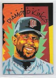 1995 Donruss Diamond Kings #DK19 Kirby Puckett