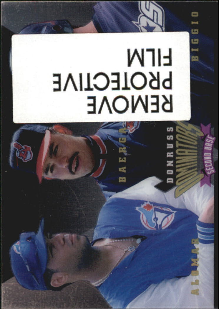 1995 Donruss Dominators #4 Alomar/Baerga/Biggio
