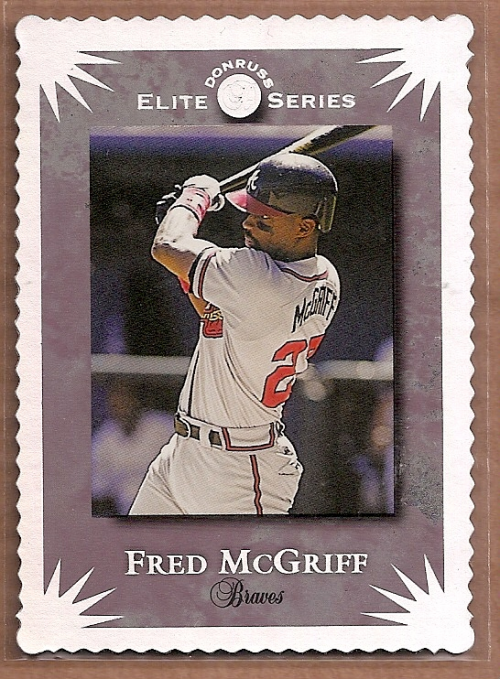 1995 Donruss Elite #58 Fred McGriff