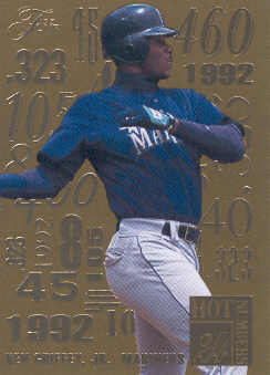 1995 Flair Hot Numbers #4 Ken Griffey Jr.