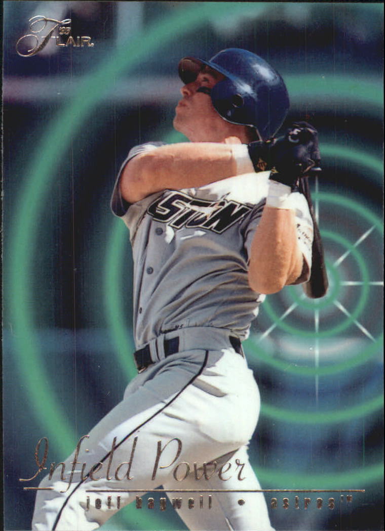 1995 Flair Infield Power #1 Jeff Bagwell