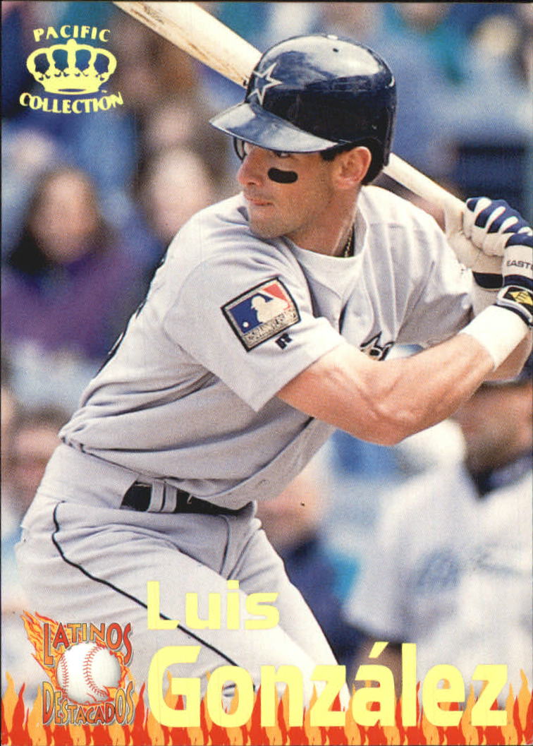 1995 Pacific Latinos Destacados #18 Luis Gonzalez