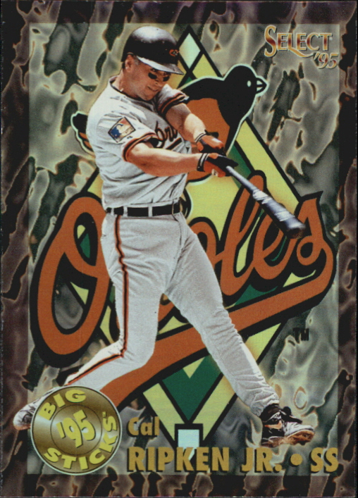 1995 Select Big Sticks #BS3 Cal Ripken