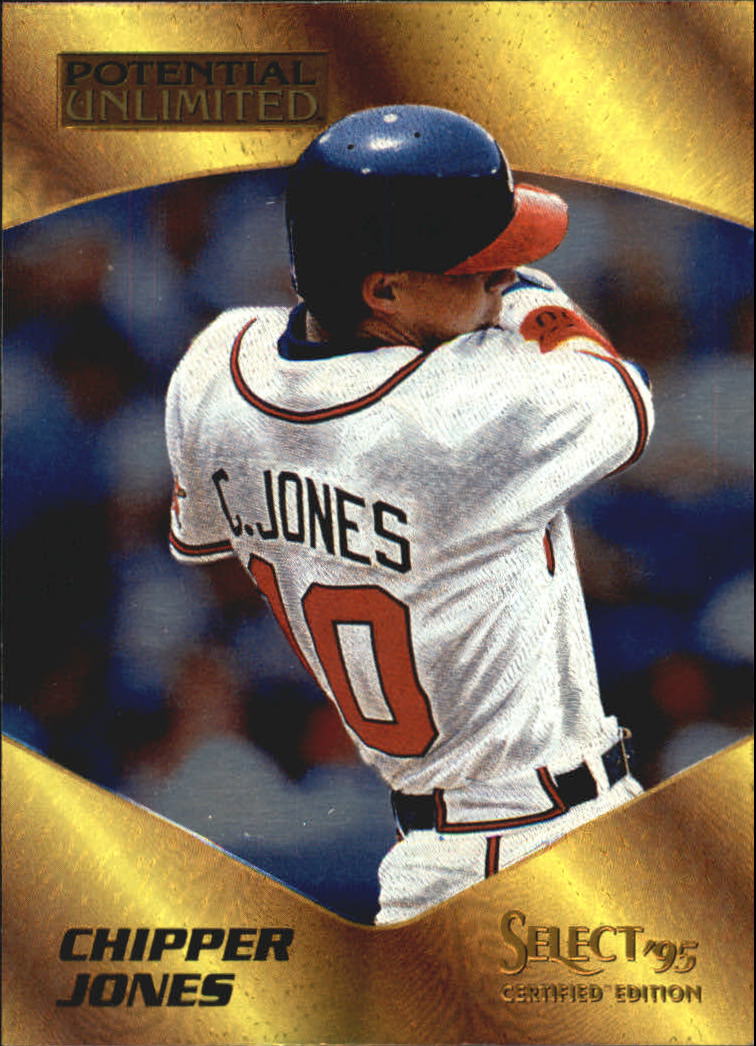 1995 Select Certified Potential Unlimited 1975 #11 Chipper Jones