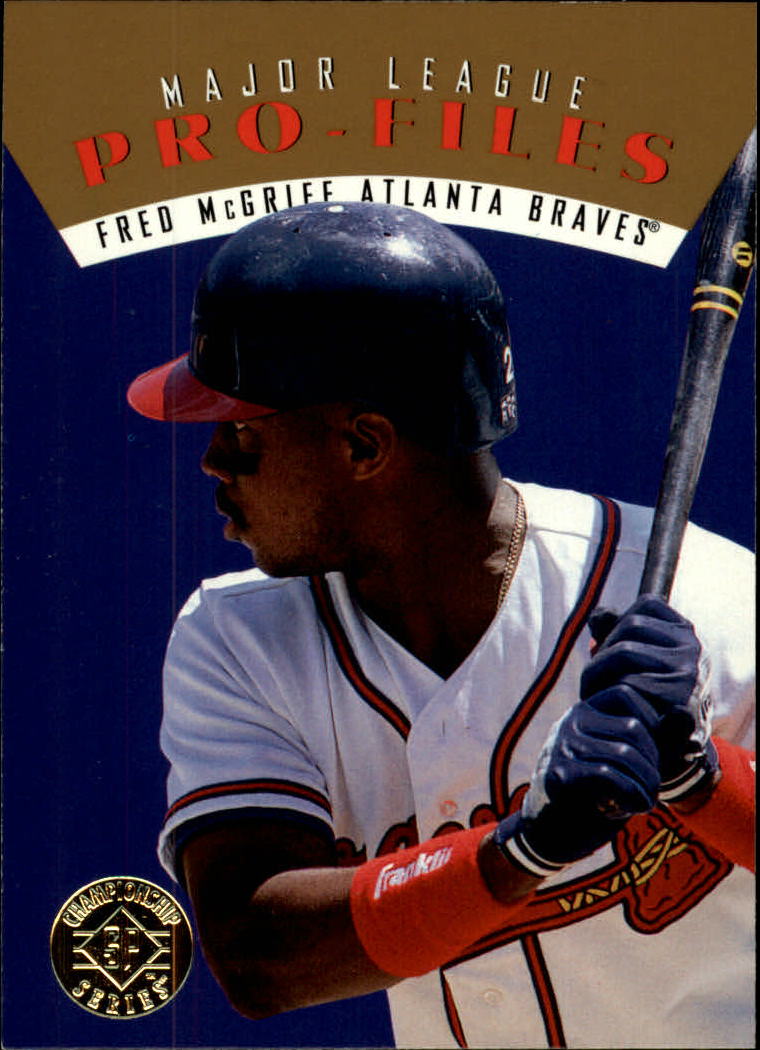 1995 SP Championship #21 Fred McGriff MLP