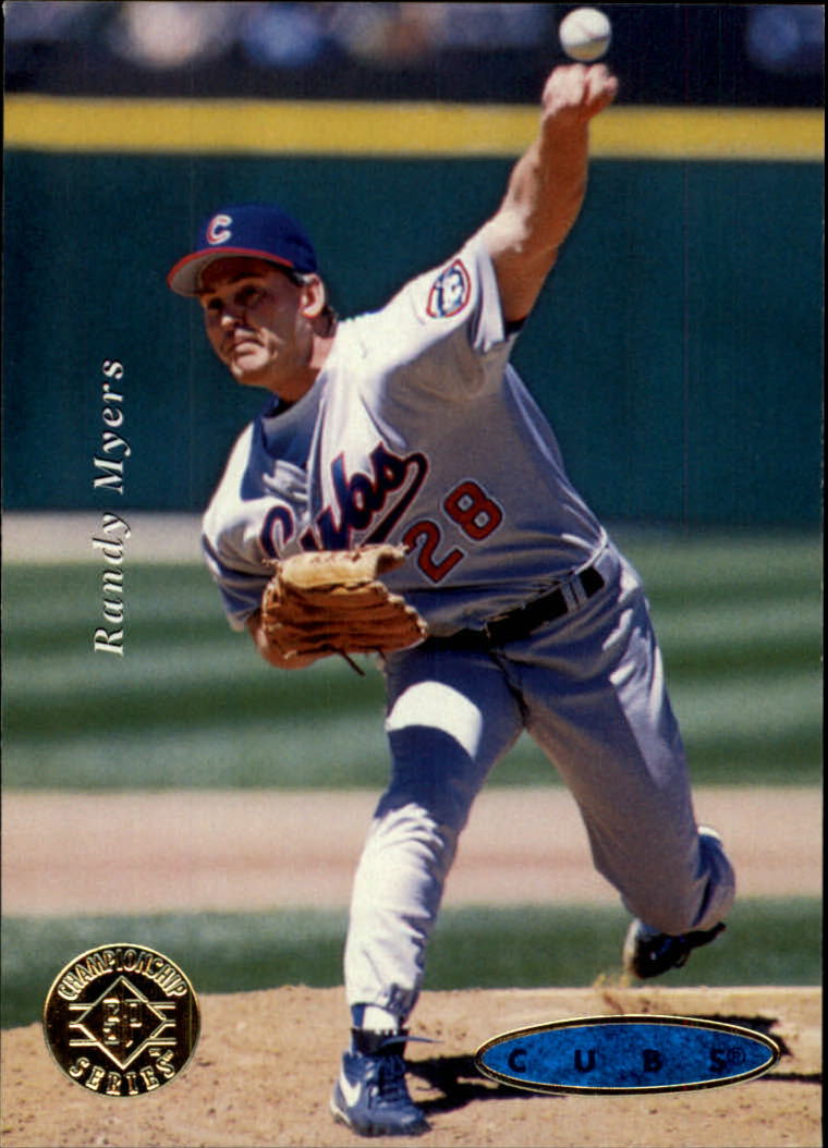 1995 SP Championship #28 Randy Myers