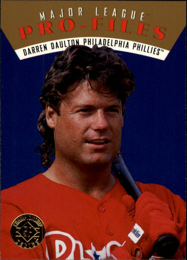 1995 SP Championship #73 Darren Daulton MLP