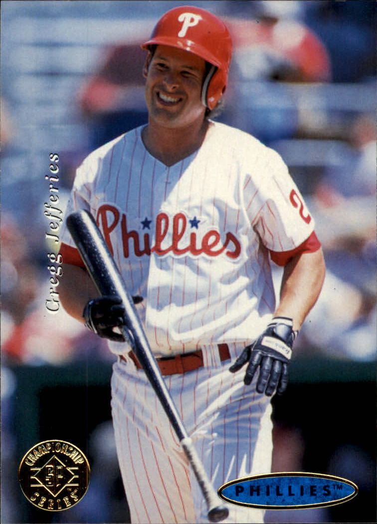 1995 SP Championship #75 Gregg Jefferies