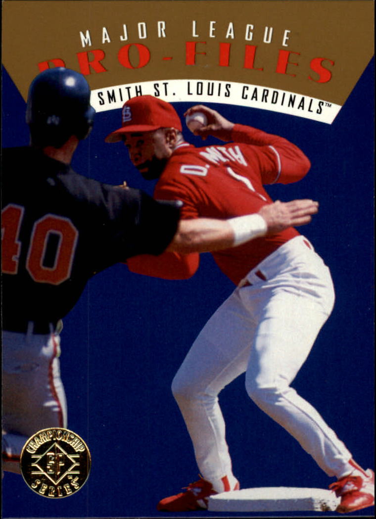 1995 SP Championship #83 Ozzie Smith MLP