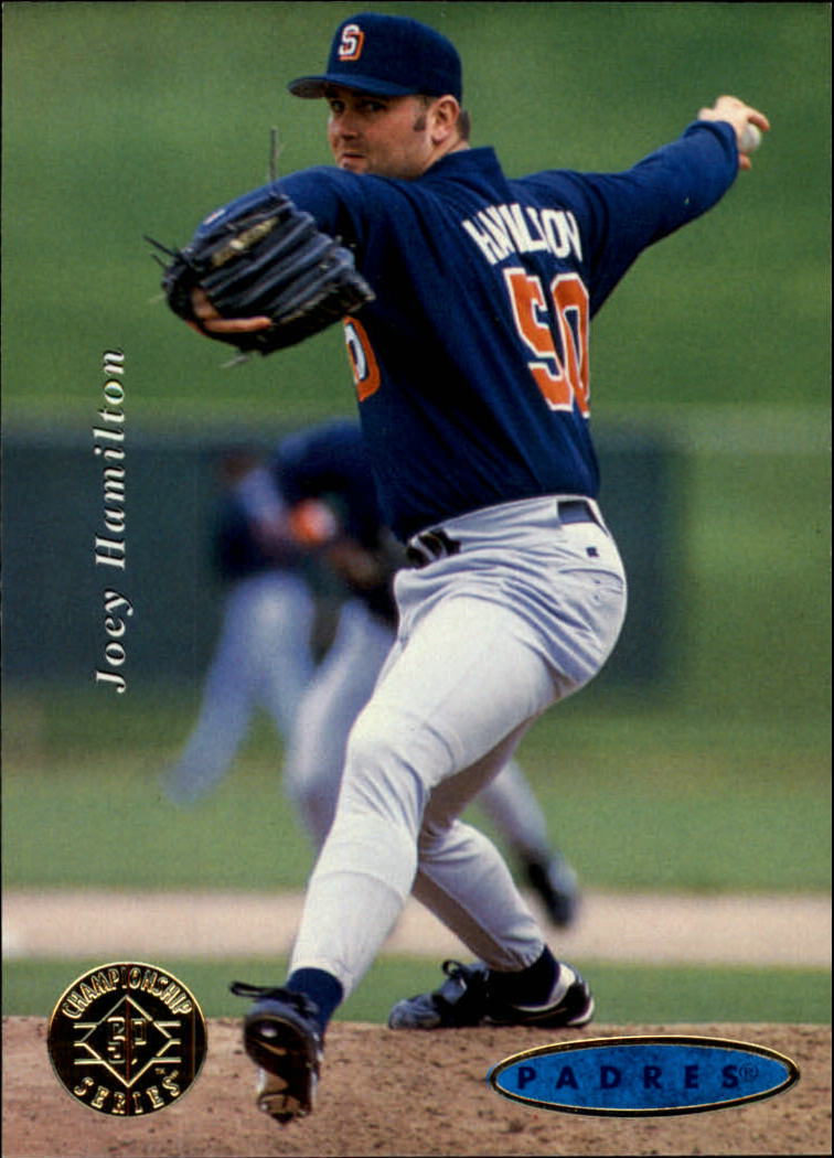 1995 SP Championship #91 Joey Hamilton