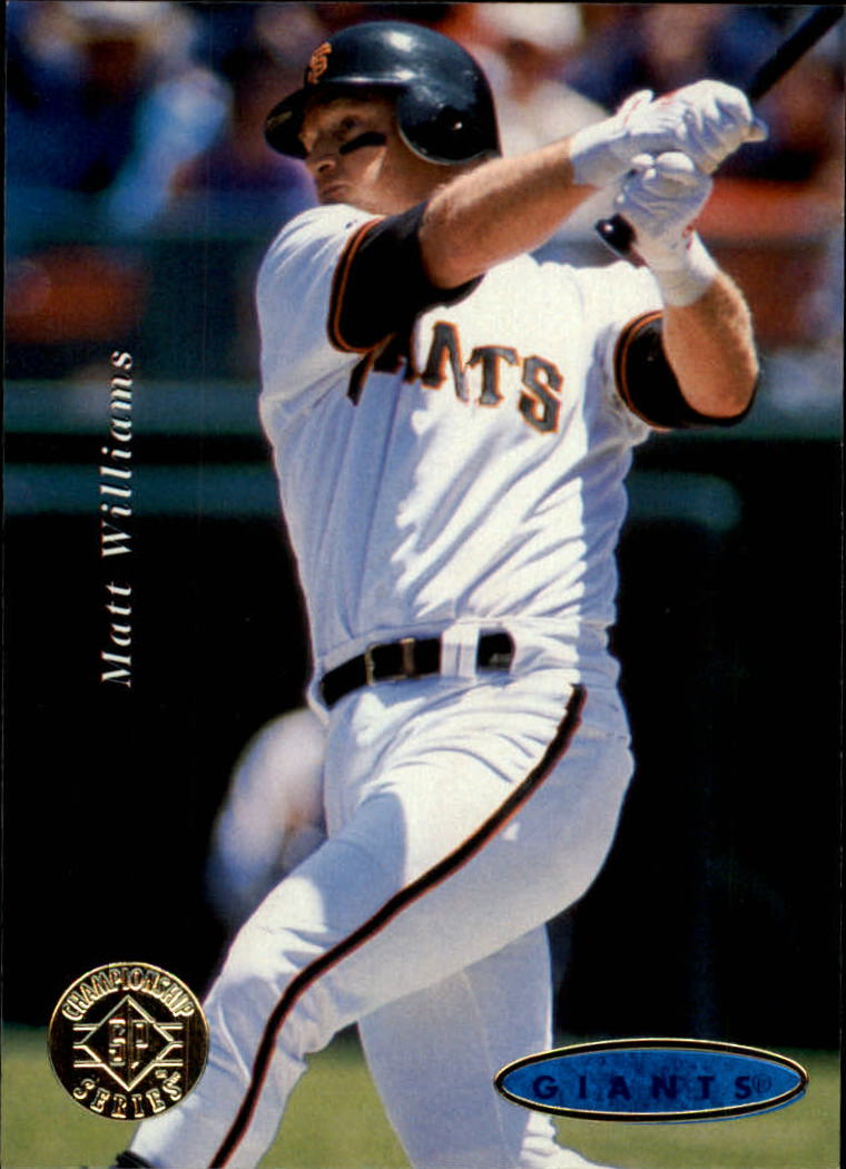 1995 SP Championship #95 Matt Williams