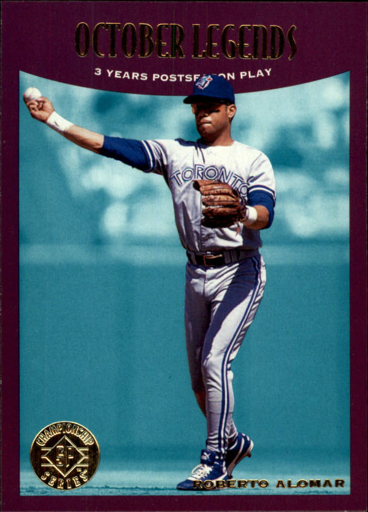 1995 SP Championship #100 Roberto Alomar OL