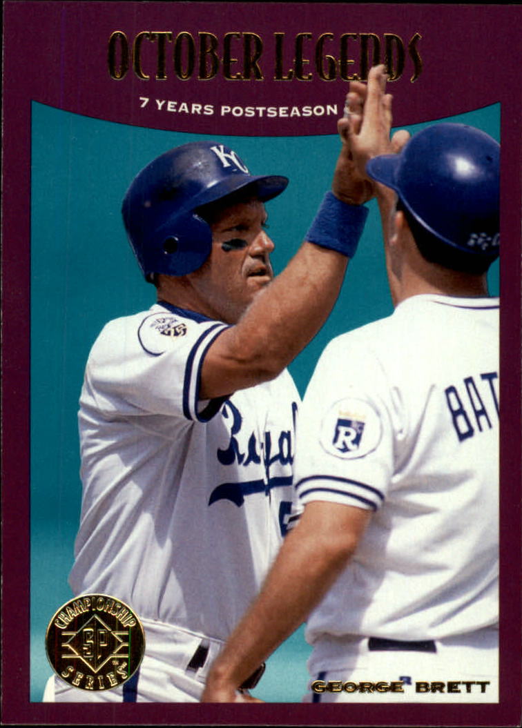 1995 SP Championship #101 George Brett OL