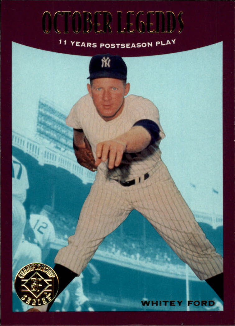 1995 SP Championship #105 Whitey Ford OL
