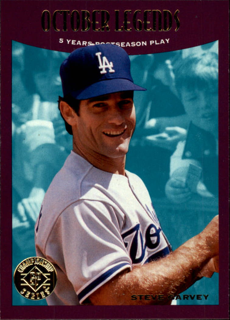 1995 SP Championship #106 Steve Garvey OL