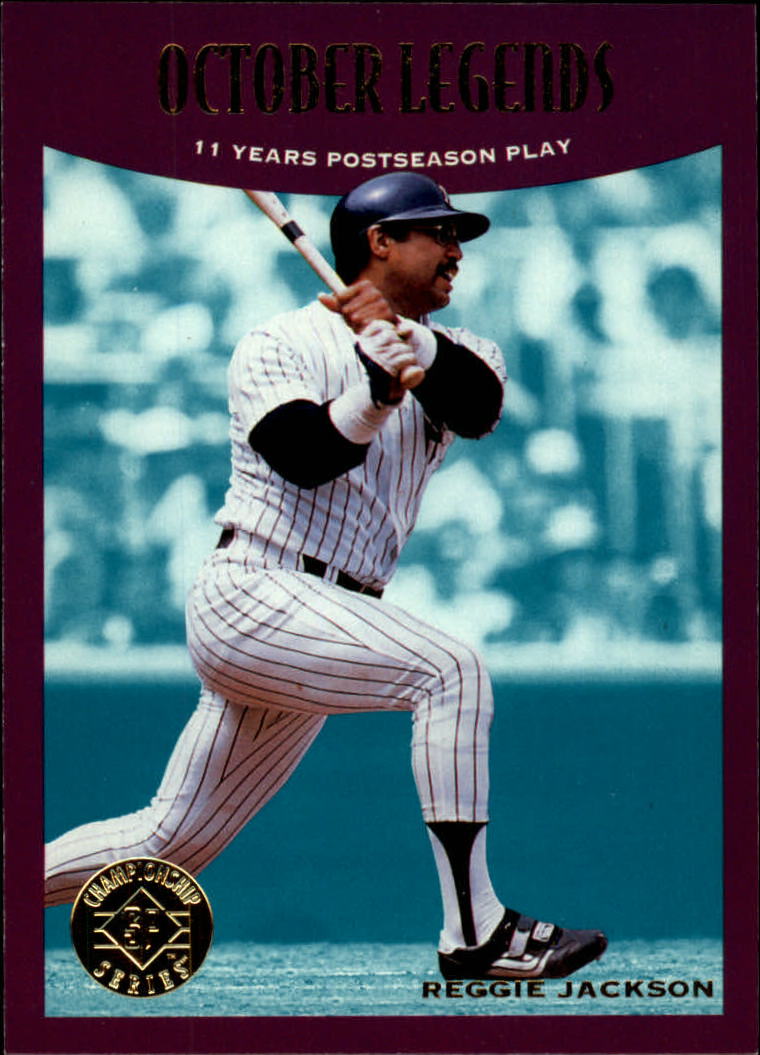 1995 SP Championship #109 Reggie Jackson OL