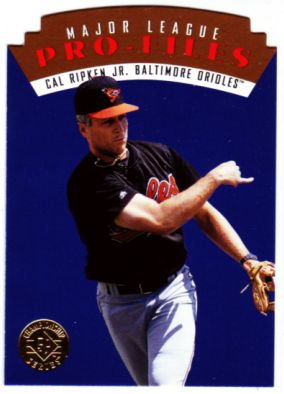 1995 SP Championship Die Cuts #115 Cal Ripken Jr. MLP