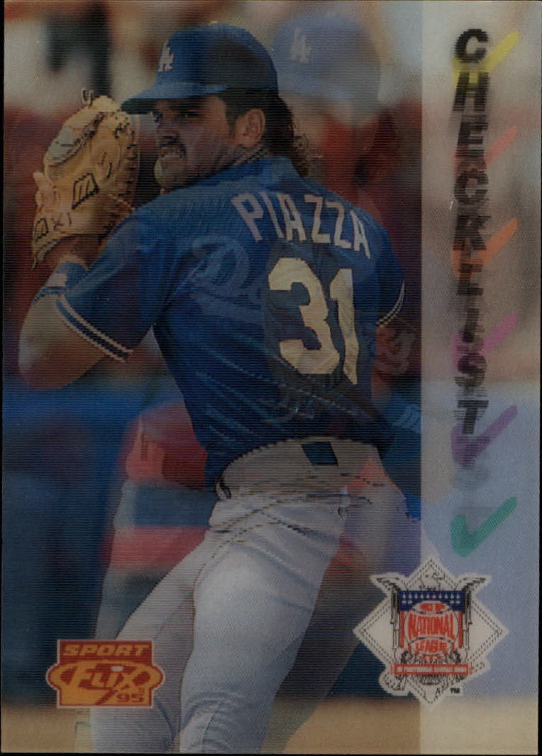 1995 Sportflix #167 Mike Piazza CL