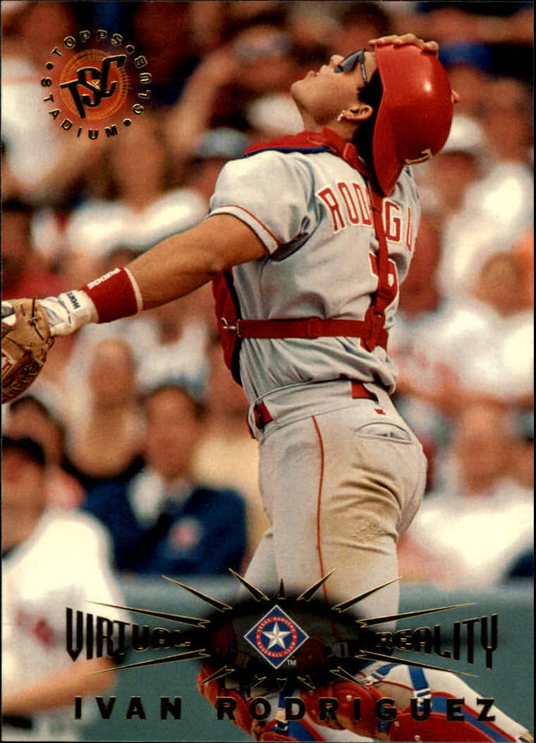 1995 Stadium Club Virtual Reality #103 Ivan Rodriguez