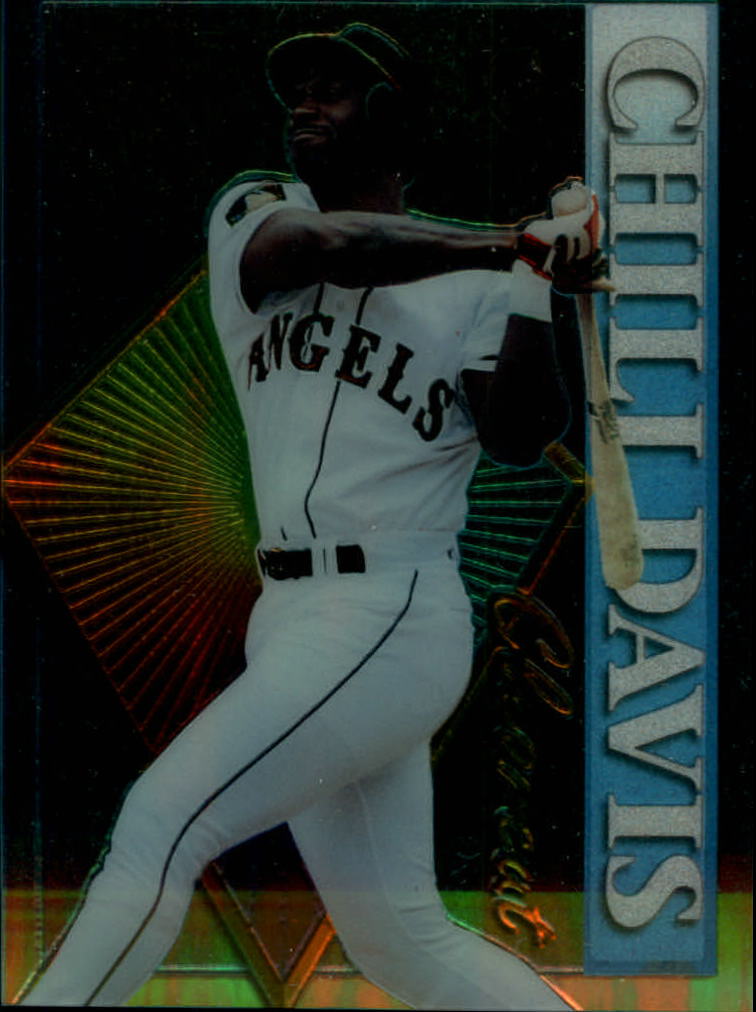1995 Stadium Club Clear Cut #CC8 Chili Davis
