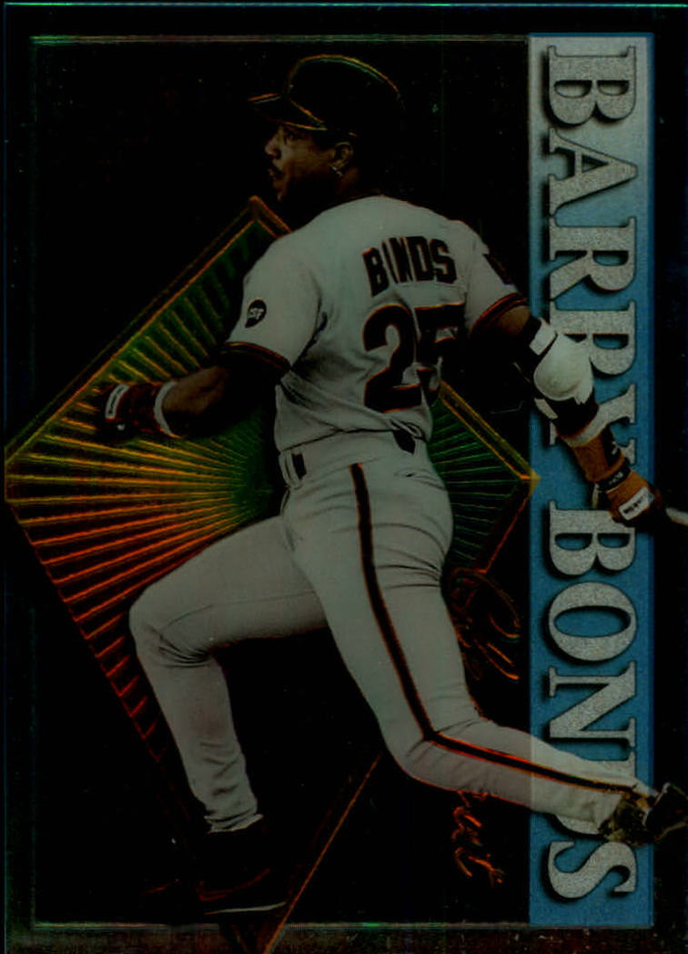1995 Stadium Club Clear Cut #CC27 Barry Bonds