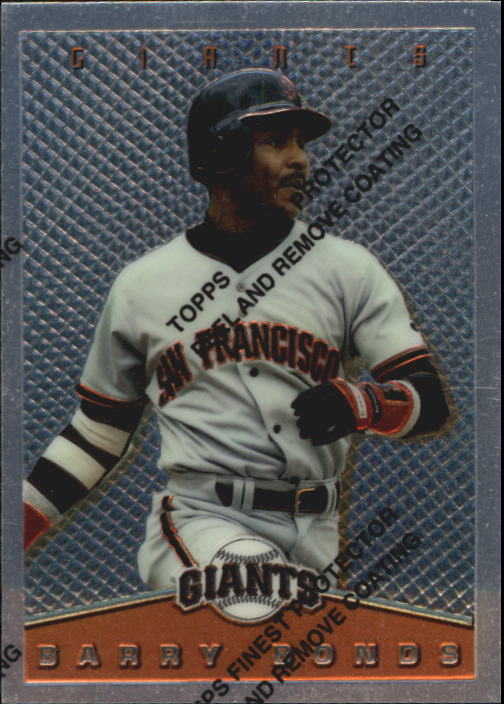 1995 Topps Finest Inserts #7 Barry Bonds