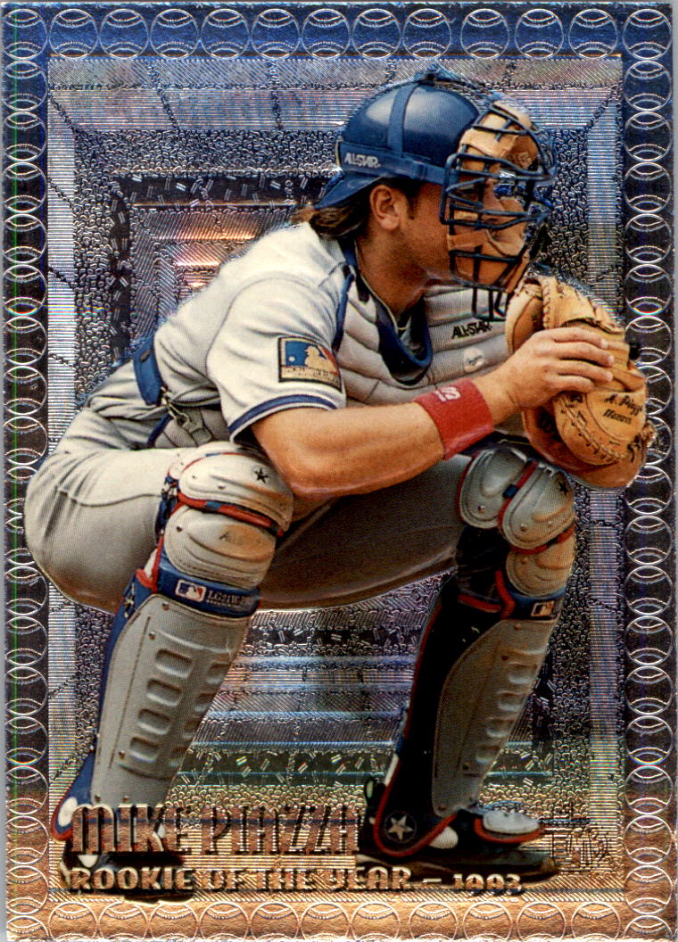 1995 Topps Embossed #110 Mike Piazza