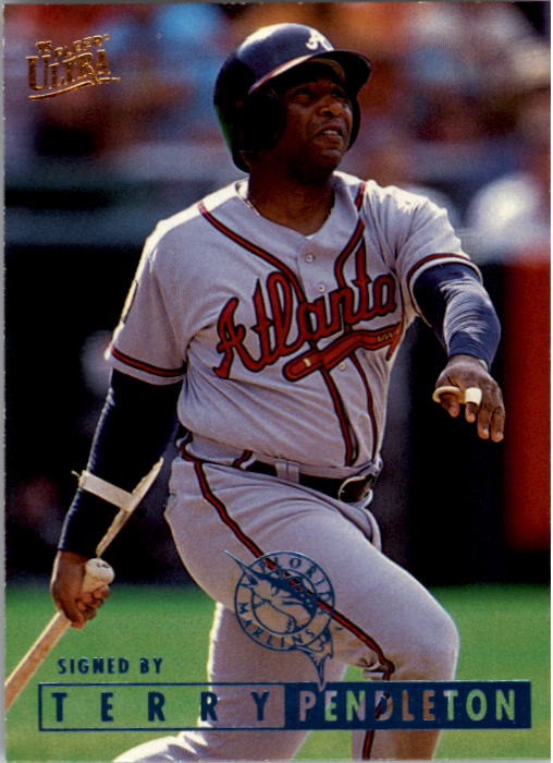 1995 Ultra #353 Terry Pendleton