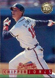 1995 Ultra Gold Medallion #347 Chipper Jones