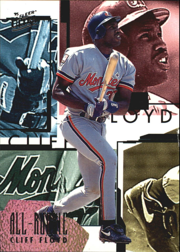 1995 Ultra All-Rookies #1 Cliff Floyd