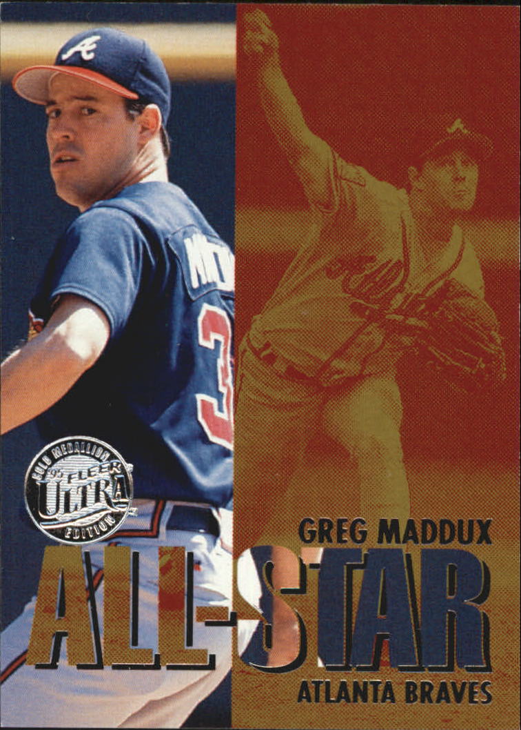 1995 Ultra All-Stars Gold Medallion #12 Greg Maddux