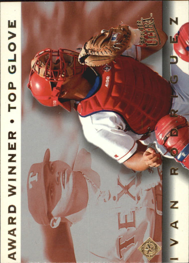 1995 Ultra Award Winners #1 Ivan Rodriguez