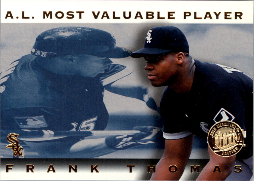 1995 Ultra Award Winners Gold Medallion #19 Frank Thomas