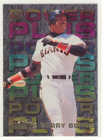 1995 Ultra Power Plus #5 Barry Bonds