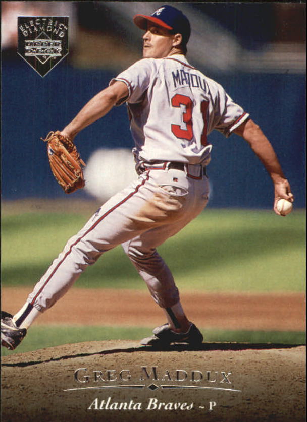 1995 Upper Deck Electric Diamond #49 Greg Maddux